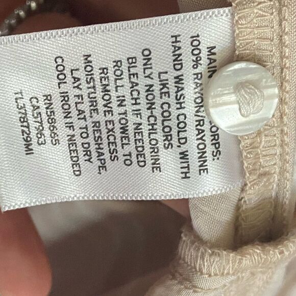 Keith Ruffle striped long sleeve wrap style top - Picture 5 of 6